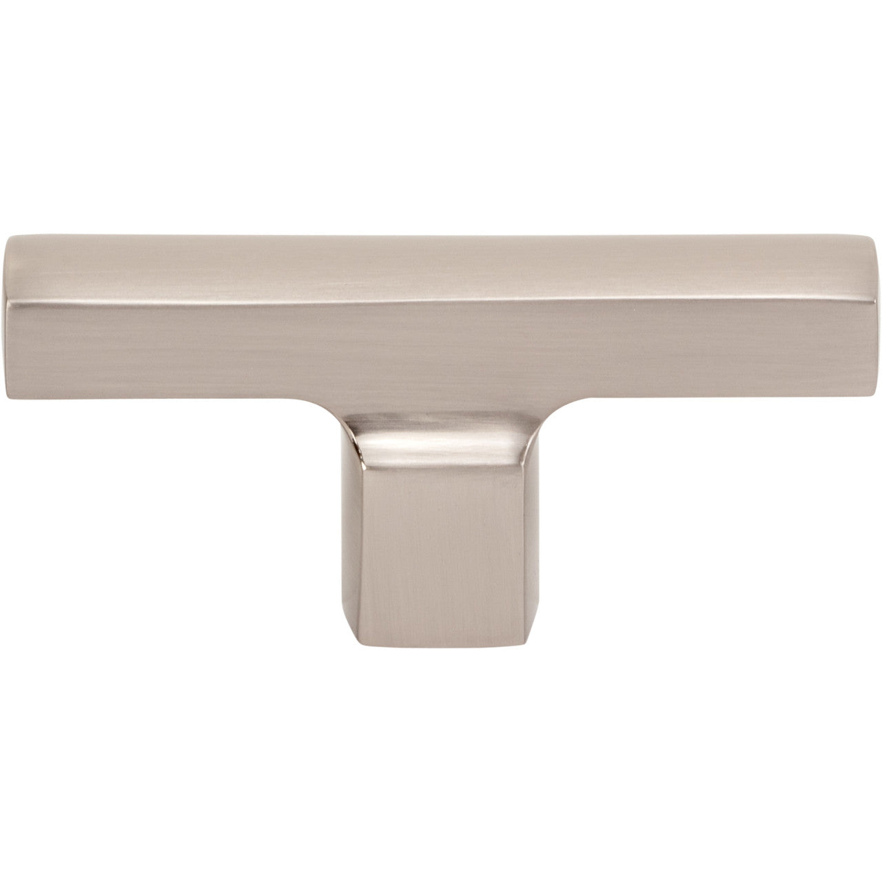 Atlas A521-BRN: 2-3/4" Reeves T- Bar Cabinet Knob - Brushed Nickel