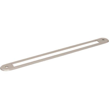 Top Knobs TK3356BSN: 8-13/16" Brockwell Oval Backplate - Brushed Satin Nickel