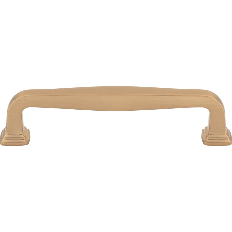 Jeffrey Alexander 782-128SBZ: 128mm cc Fontana Bar Cabinet Pull - Satin Bronze