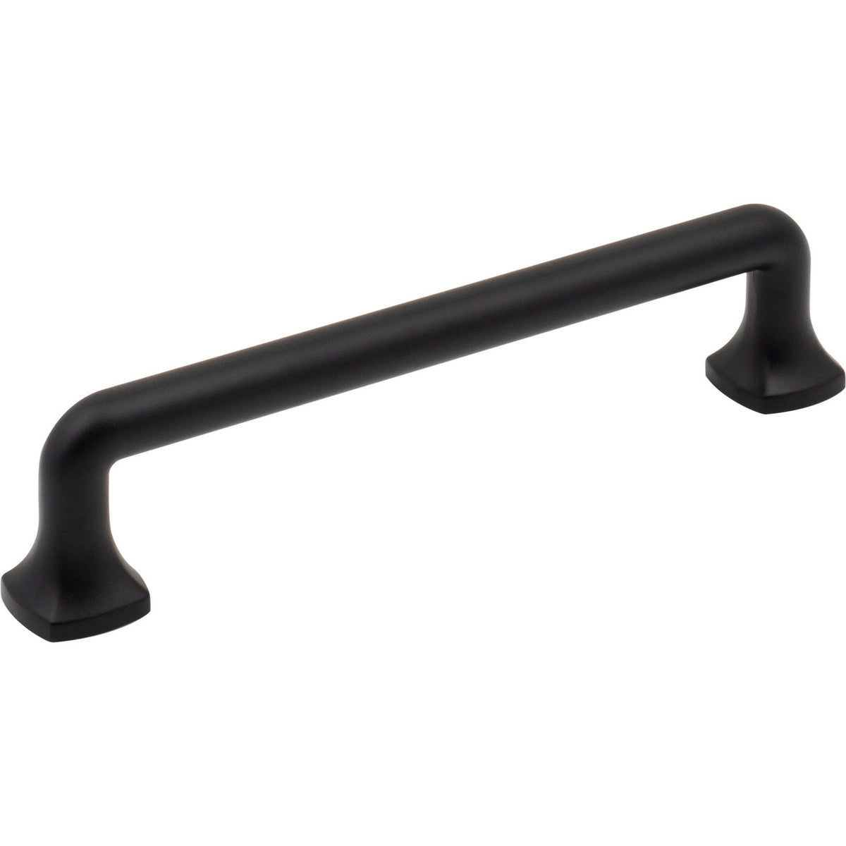 Jeffrey Alexander 663-128MB: 128mm cc Griffin Bar Cabinet Pull - Matte Black