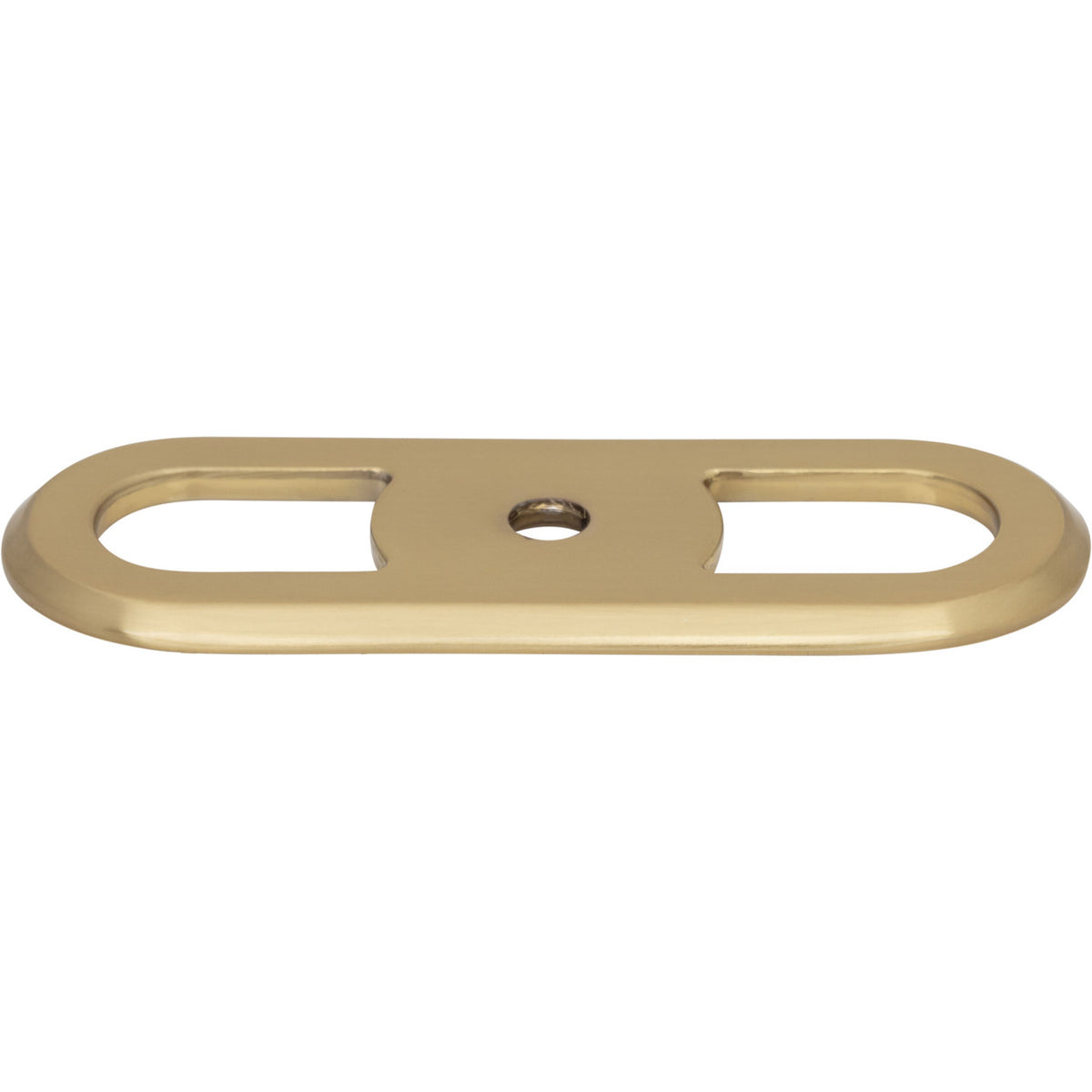 Top Knobs TK3351HB: 2-3/4" Brockwell Round Backplate - Honey Bronze