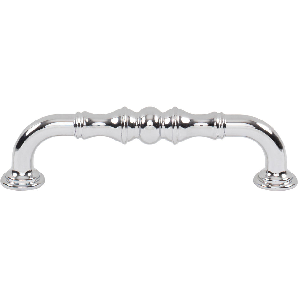 Top Knobs TK3432PC: 5-1/16" cc Bayridge Cabinet Pull - Polished Chrome