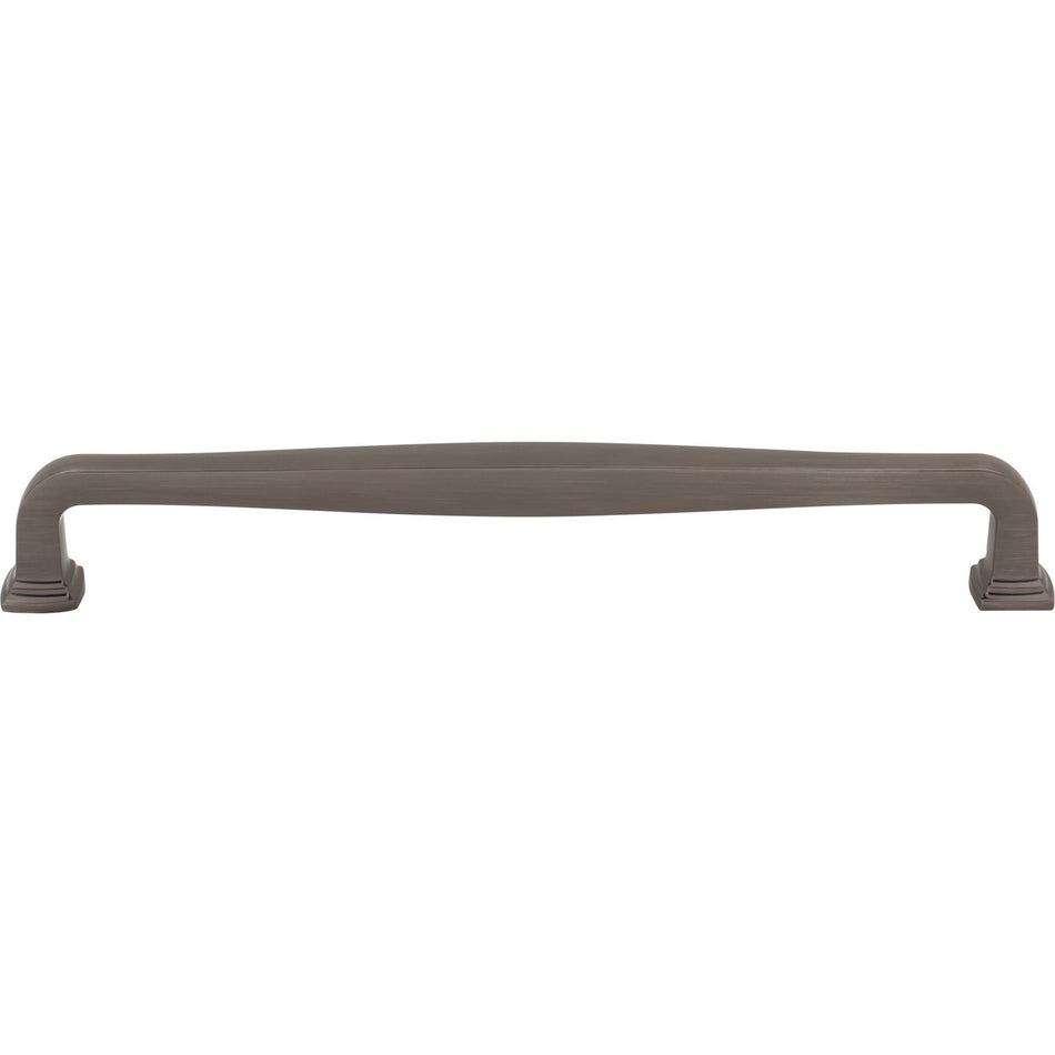 Jeffrey Alexander 782-224BNBDL: 224mm cc Fontana Bar Cabinet Pull - Brushed Pewter
