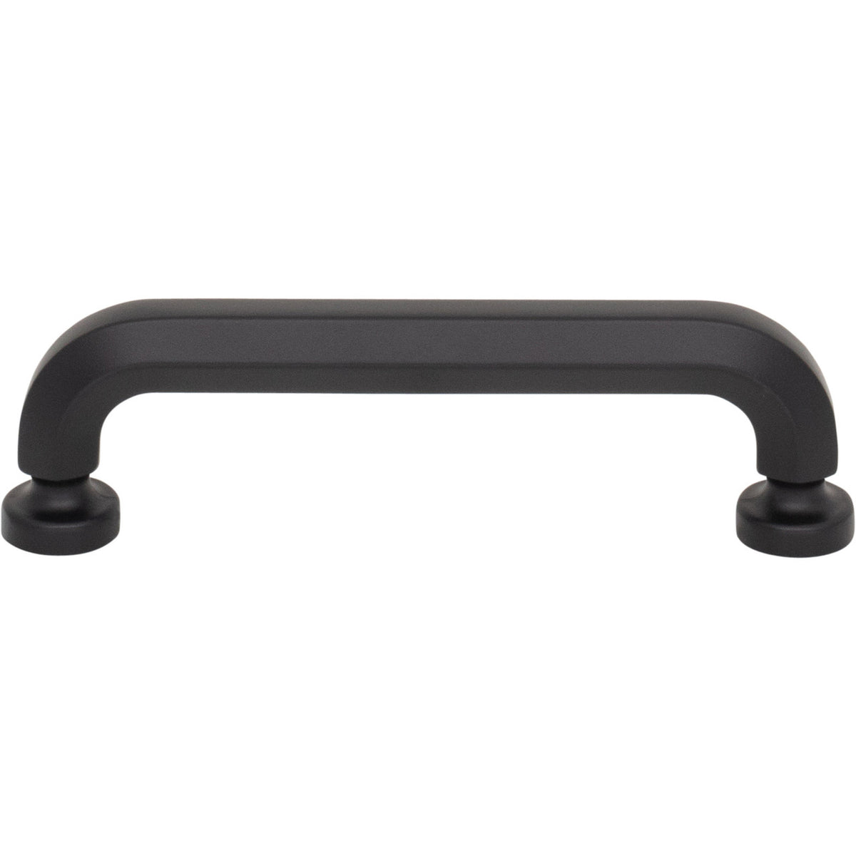 Top Knobs TK3321BLK: 3-3/4" Stanmore D-Handle Cabinet Pull - Flat Black