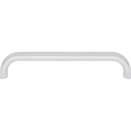 Top Knobs TK3343PC: 5-1/16" Brockwell D-Handle Cabinet Pull - Polished Chrome