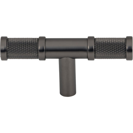 Top Knobs TK3231AG: 3" Burnham T-Bar Cabinet Knob - Ash Grey