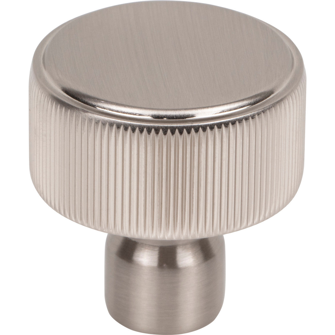 Top Knobs TK3250BSN: 1-1/4" Dempsey Round Cabinet Knob - Brushed Satin Nickel