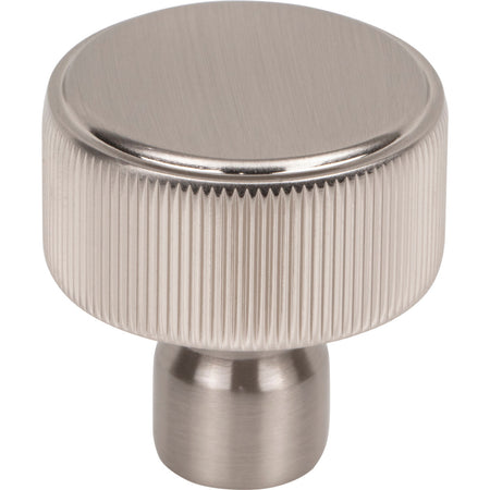Top Knobs TK3250BSN: 1-1/4" Dempsey Round Cabinet Knob - Brushed Satin Nickel