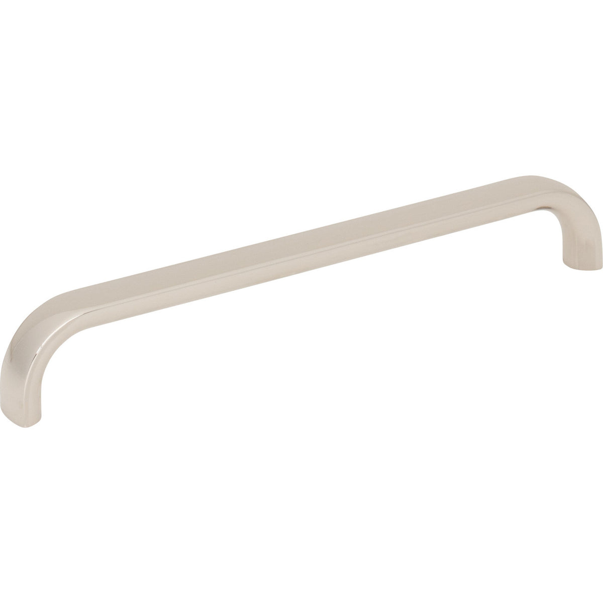 Top Knobs TK3344PN: 6-5/16" Brockwell D-Handle Cabinet Pull - Polished Nickel