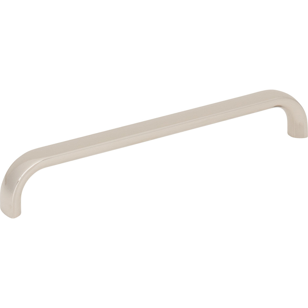 Top Knobs TK3344PN: 6-5/16" Brockwell D-Handle Cabinet Pull - Polished Nickel