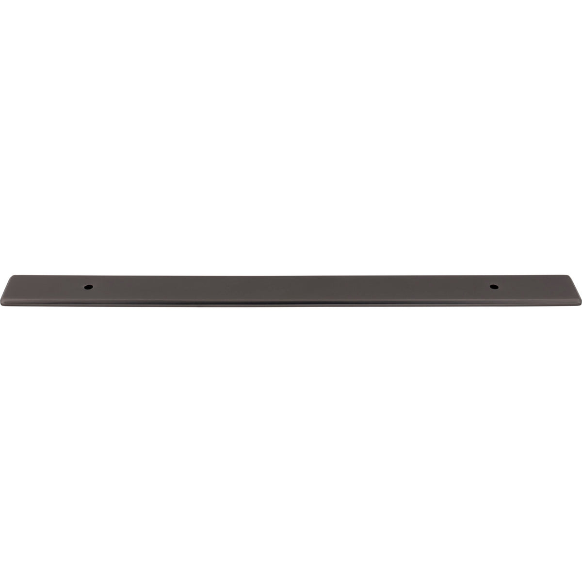 Top Knobs TK3287AG: 17" Radcliffe  Backplate - Ash Grey