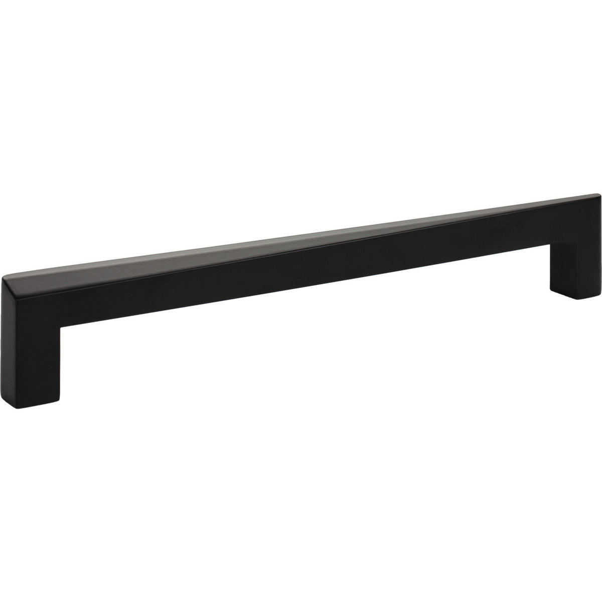 Atlas A677-BL: 12" cc Para Appliance Pull - Matte Black