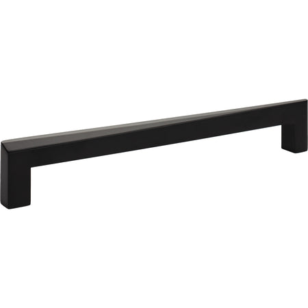 Atlas A677-BL: 12" cc Para Appliance Pull - Matte Black