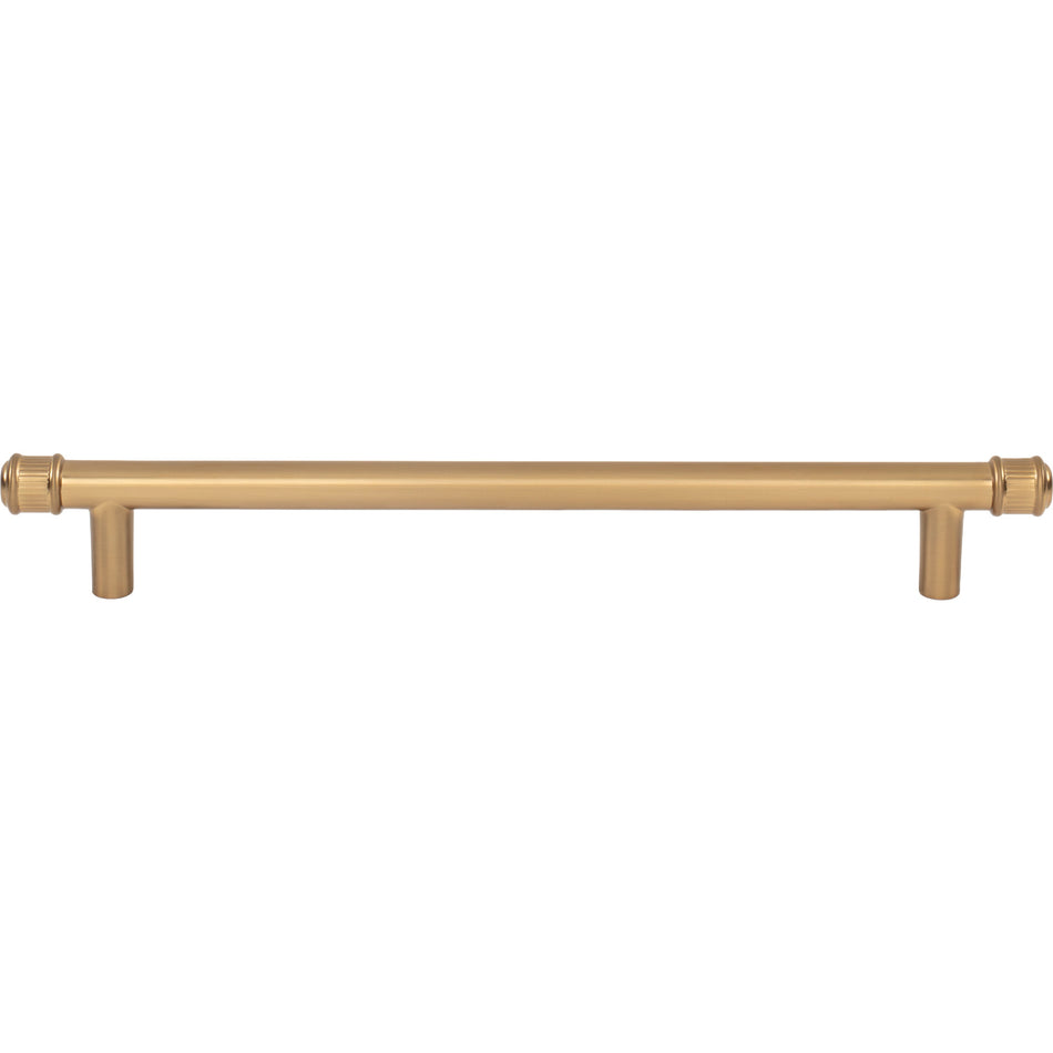 Top Knobs TK3294HB: 7-9/16" cc Elland Cabinet Pull - Honey Bronze