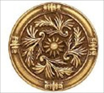 Edgar Berebi 7179fg: 1-1/8 Geneve Cabinet Knob - Florentine Gold Plate