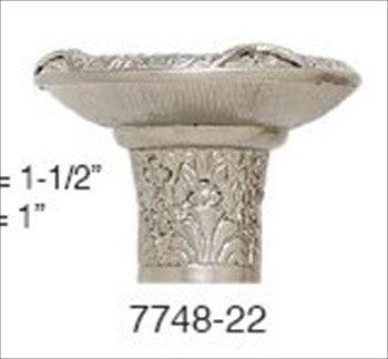 Edgar Berebi 7748/22: 1-1/2 Tremont Cabinet Knob - Satin Nickel