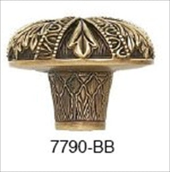 Edgar Berebi 7790bb: 1-1/2 Hampton Cabinet Knob - Burnished Brass