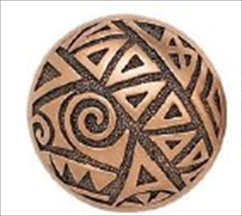 Edgar Berebi 7936/1: 1-1/4 Cooper Cabinet Knob - Museum Gold Plate