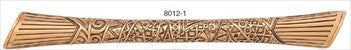 Edgar Berebi 8012/1: 5 cc Cooper Cabinet Pull - Museum Gold Plate
