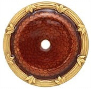 Edgar Berebi 8320fg: 1-5/8 Newport Back Plate - Florentine Gold Plate