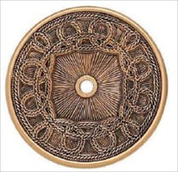 Edgar Berebi 8337/1: 2 Decorative Backplate - Museum Gold Plate