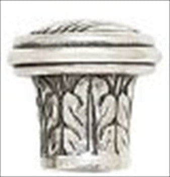 Edgar Berebi 8342/6: 13/16 Nantucket Jewel Cabinet Knob - Burnished Silver Plate