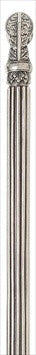 Edgar Berebi 8347/6: 5 cc Greco Cabinet Pull - Burnished Silver Plate