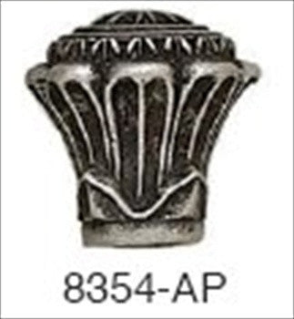 Edgar Berebi 8354ap: 15/16 Geneve Cabinet Knob - Artisan Pewter