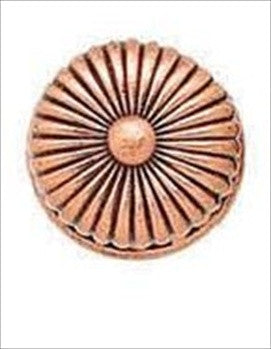 Edgar Berebi 8356bc: 3/4 Hampton Cabinet Knob - Burnished Copper