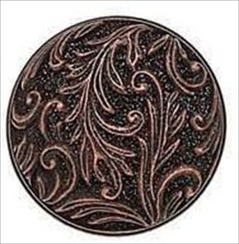Edgar Berebi 8359ac: 1-1/8 Glendale Cabinet Knob - Artisan Copper