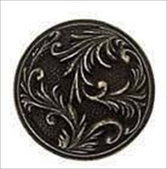 Edgar Berebi 8360ab: 3/4 Glendale Cabinet Knob - Artisan Brass