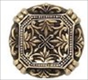 Edgar Berebi 8365bb: 15/16 Portsmouth Cabinet Knob - Burnished Brass