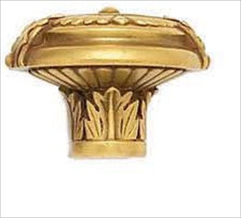 Edgar Berebi 8368fg: 1-3/16 Nantucket Cabinet Knob - Florentine Gold Plate