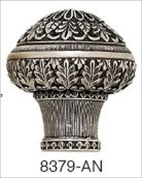 Edgar Berebi 8379an: 1-5/16 Wellington Cabinet Knob - Antique Nickel