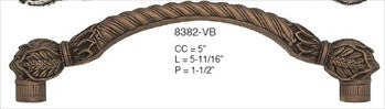 Edgar Berebi 8382vb: 5 cc Glendale Cabinet Pull - Vintage Bronze