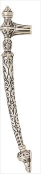 Edgar Berebi 8387ms: 6 cc Belleview Cabinet Pull - Matte Sterling Silver