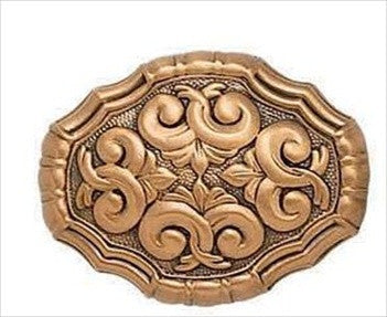 Edgar Berebi 8389/1: 1-3/4 Belleview Cabinet Knob - Museum Gold Plate