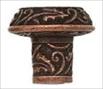 Edgar Berebi 8423ac: 1-1/16 Rookwood Cabinet Knob - Artisan Copper
