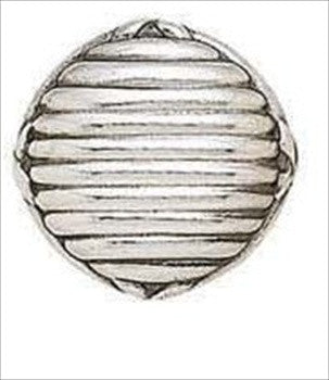 Edgar Berebi 8472/6: 1-1/16" Westport Cabinet Knob - Burnished Silver Plate