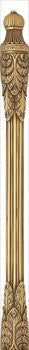 Edgar Berebi 8475fg: 8 cc Hampton Cabinet Pull - Swarovski Crystal/Florentine Gold Plate