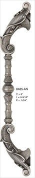 Edgar Berebi 8485an: 8 cc Cambridge Appliance Pull - Antique Nickel