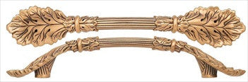 Edgar Berebi 8528/1: 5 cc Louis XV Cabinet Pull - Museum Gold Plate