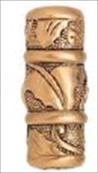 Edgar Berebi 8530/1: 1-3/16 Rookwood T-Bar Cabinet Knob - Museum Gold Plate