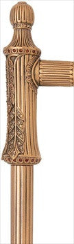 Edgar Berebi 8536/9: 16 cc Hampton Appliance Pull - Swarovski Crystal/Museum Gold Plate