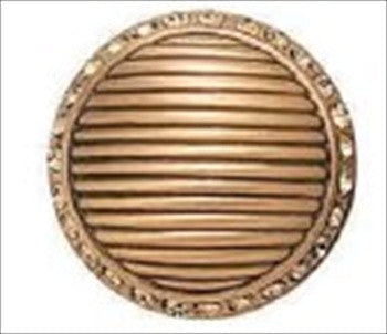 Edgar Berebi 8628/9: 1-1/8 Cambridge Cabinet Knob - Swarovski Crystal/Museum Gold Plate