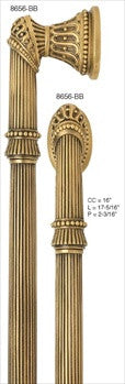 Edgar Berebi 8656bb: 16 cc Empire Appliance Pull - Burnished Brass
