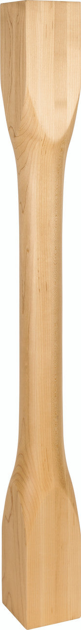 Hardware Resources P83-RW: Cathedral Turned Post - Rubberwood