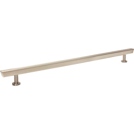 Atlas 446-BRN: 18" cc Conga Appliance Pull - Brushed Nickel