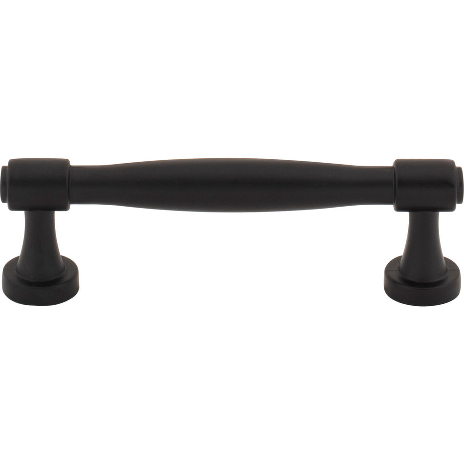 Jeffrey Alexander 132-96MB: 96mm cc Jules Bar Cabinet Pull - Matte Black