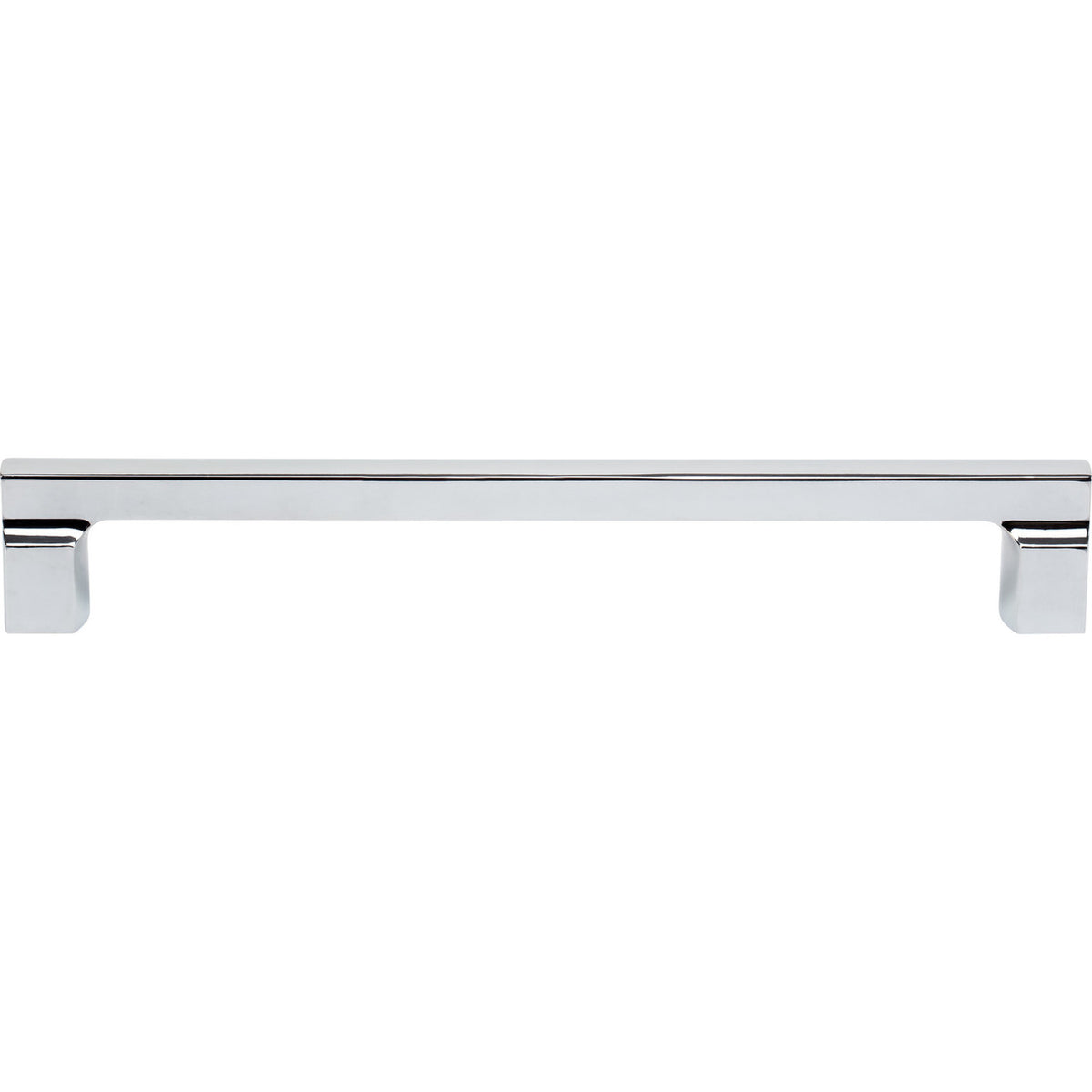 Atlas A529-CH: 18" cc Reeves Square Bar Appliance Pull - Polished Chrome